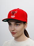 Бейсболка MITCHELL NESS арт. HHSS3260-CBUYYPPPRED1 Chicago Bulls NBA (красный)